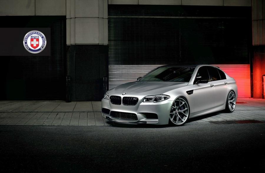 BMW M5 on HRE Wheels '2014